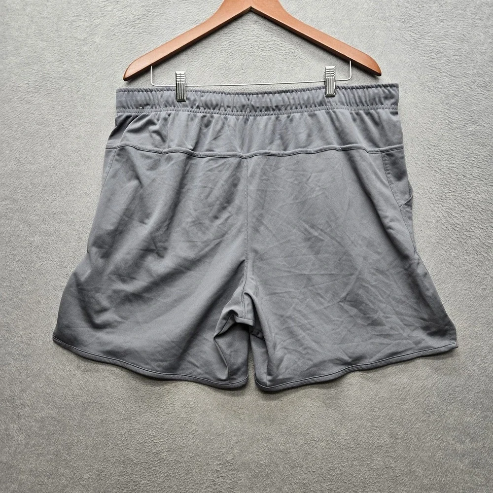 Nike‎ Men Activewear Shorts XL Gray Athletic Shorts Sweat FB4196-084 Logo 7